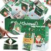 Darzheoy Surprise Gift Box Explosion for Money, 2024 Explosion Gift Box Christmas Gift Boxes, Merry Christmas Surprise Gift Boxes, Folding Bouncing Pop-Up Explosion Gift Box (Green, 6 Boxes) view 1
