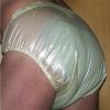 Adult Plastic Pants, PVC Incontinence Safety Pants, / Physiological Pants/Anti-Side Leakage Incontinence Pants/Elderly Diapers are Soft, Quiet, and Reusable for Men and Women view 2