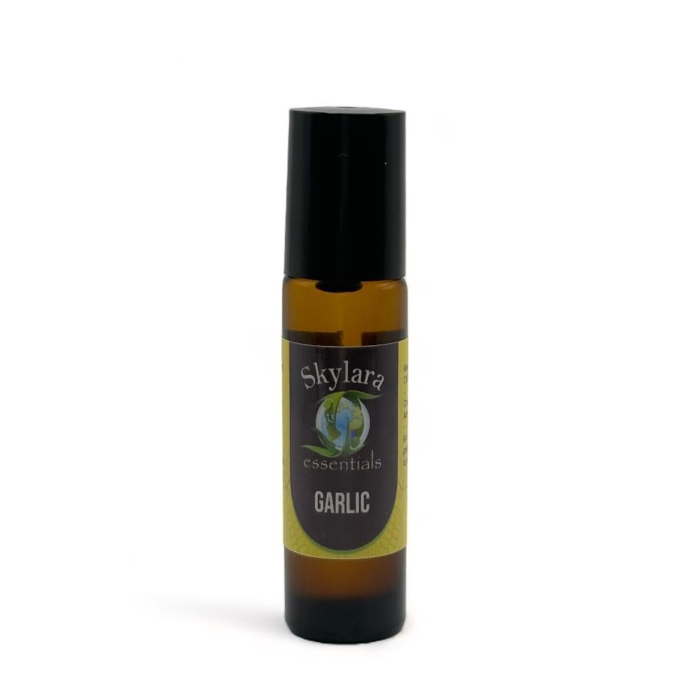 100% Pure and Natural Garlic Essential Oil (10ml Roll On)