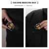 Square Pill Box The Flickering Candlelight in The Church Pill Case 2 Compartment Medicine Pill Organizer for Purse & Pocket Portable Travel Pillbox Medicine Vitamin Cod Liver Oil Storage Box Organizer view 4