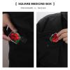 Square Pill Box The Christmas Tree Is Blooming with Flowers Pill Case 2 Compartment Medicine Pill Organizer for Purse & Pocket Portable Travel Pillbox Medicine Vitamin Cod Liver Oil Storage Box Organi view 4