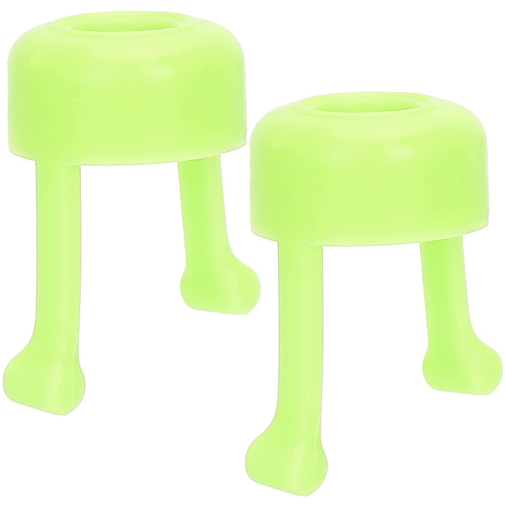 JTLB 2pcs Portable Eyedrop Guide Aid Help Applicator Practical Eye Drop Bottle Holder Bracket Device (Green)