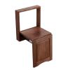 EMCXXCJQ Foldable Wall-Mounted Stool Hidden Wall Stools,Folding Stool Chair for Entryway,Space Saving for Balcony, Corridor, Porches (42X35CM/16.5X13.7IN) view 1