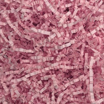 2LB Pink Crinkle Cut Paper Shred Filler, Paper Shreds for Basket Fillers, Birthday, Gift Wrapping, Anniversary, Wedding, Halloween, Valentine's Day, Christmas Women Grandma Girl Gift Decor Party Filler