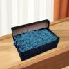 2LB Deep Blue Crinkle Cut Paper Shred Filler, Paper Shreds for Basket Fillers, Birthday, Gift Wrapping, Anniversary, New Years, Wedding, Halloween, Thanksgiving, Christmas Gift Decor Party Filler view 4