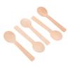 100pcs Wooden Spoons for Dessert Disposable Utensils Biodegradable Party Spoons Sample Scoops view 1