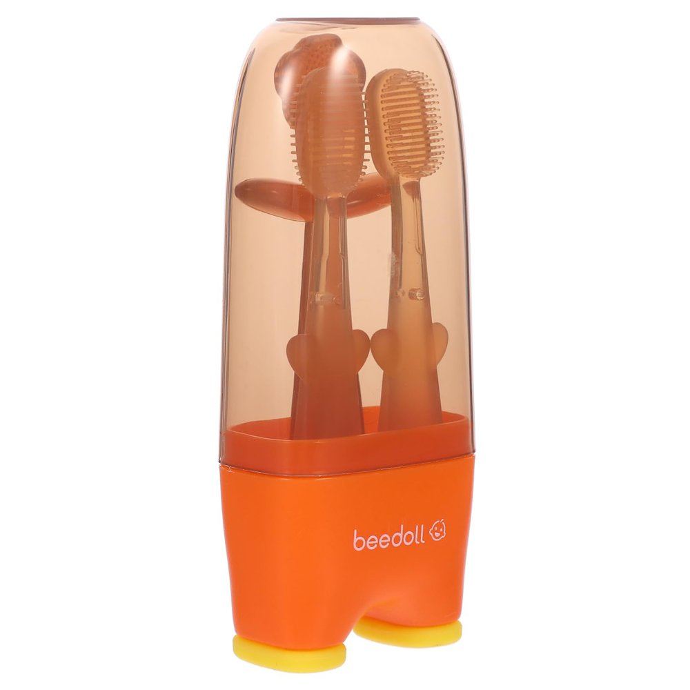BCOATH 1set Boy Girl Mouth Cleaners for Newborns Portable Oral Care for Early Months Gentle Toothbrushes