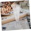 GRIRIW 12 Pack Disposable Transparent Glasses Bulk Stemless Wine Glasses for Party view 4