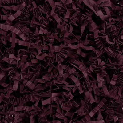 2LB Burgundy Crinkle Cut Paper Shred Filler, Paper Shreds for Basket Fillers, Birthday, Gift Wrapping, Anniversary, New Years, Wedding, Halloween, Thanksgiving, Christmas Gift Decor Party Filler
