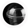 IWOWHERO 20pcs Dessert Cups with Lids Thick Material Smooth Surface Easy to Store Ideal for Parties Daily Use view 3
