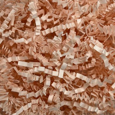 Tisspoms 2LB Peach Crinkle Cut Paper Shred Filler, Paper Shreds for Basket Fillers, Birthday, Gift Wrapping, Anniversary, Wedding, Mother's Day, Graduation Women Girl Craft Gift Decor Party Filler