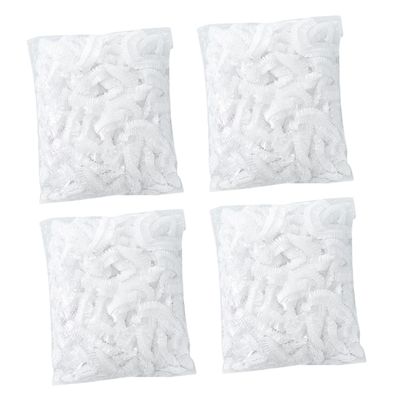 LABRIMP 400pcs Disposable Food Covers Elastic Bowl Covers for Food Preservation Keep Dishes Fresh for Picnics and Leftovers Dust Easy to Store and Carry