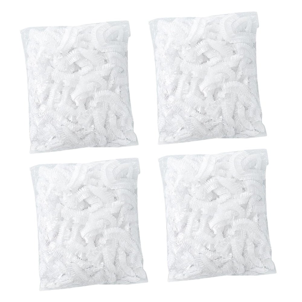 LABRIMP 400pcs Disposable Food Covers Elastic Bowl Covers for Food Preservation Keep Dishes Fresh for Picnics and Leftovers Dust Easy to Store and Carry