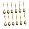 KOMBIUDA 48pcs Mini Disposable Spoons Elegant Dessert Spoons for Parties Weddings Catering Versatile Mini Pudding Ice Cream for Home Restaurant Use view 1