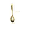 KOMBIUDA 48pcs Mini Disposable Spoons Elegant Dessert Spoons for Parties Weddings Catering Versatile Mini Pudding Ice Cream for Home Restaurant Use view 2