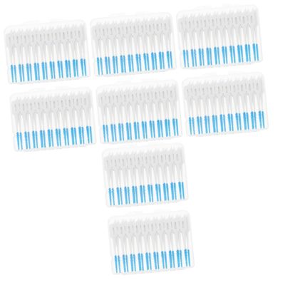 NOLITOY 320pcs Elastic Interdental Oral Cleaners Brush for Plaque Removal Tooth Scrapers Dental Tools for Home Use