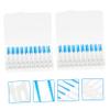 NOLITOY 320pcs Elastic Interdental Oral Cleaners Brush for Plaque Removal Tooth Scrapers Dental Tools for Home Use view 3