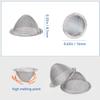 100 Pieces Stainless Steel Mesh Clean Screens 1/2 Inch Pipe Screens with Tapered Design with a Storage Box view 2