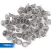100 Pieces Stainless Steel Mesh Clean Screens 1/2 Inch Pipe Screens with Tapered Design with a Storage Box view 3