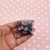 10mm Eraser Sprinkles, Polymer Clay Back to School Sprinkle Slices, Nail Art Slices, Faux Sprinkles (Multicolor, 15 gram Bag) view 3