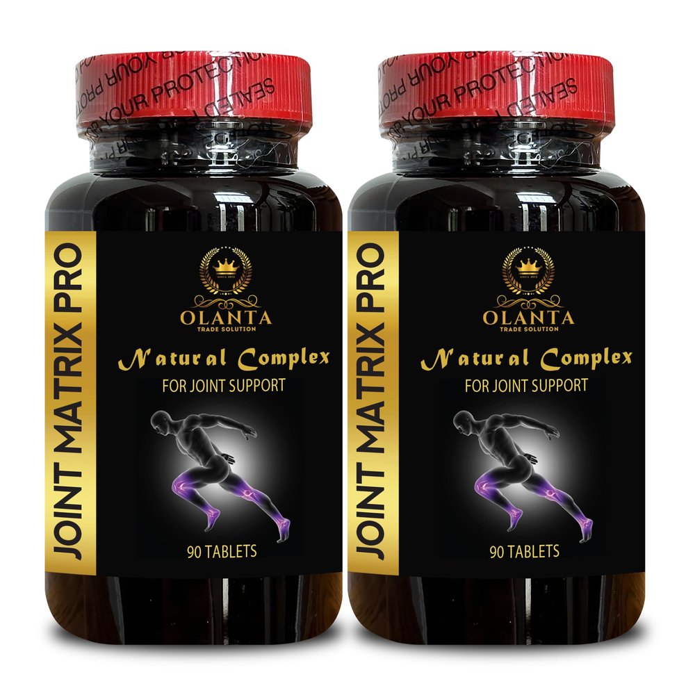 OLANTA TRADE SOLUTION Joint Support Supplement - Fast-Acting Joint Formula, Joint Supplement with Glucosamine Chondroitin, Joint and Cartilage Support Pills - 2 Bottles 180 Tablets