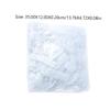 FUNOMOCYA Elastic Edging Plastic Wrap Cover 300pcs Disposable Fresh-keeping Storage Bag for Kitchen view 2