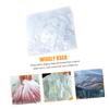 FUNOMOCYA Elastic Edging Plastic Wrap Cover 300pcs Disposable Fresh-keeping Storage Bag for Kitchen view 3