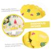 SOESFOUFU Disposable Party Dinnerware Pineapple Plates Cups Spoons Forks for Party view 4