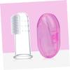 Anneome 9pcs Toothbrush for Boys and Girls Boy Girl Silicone Finger Brush Gentle Oral Cleaning Brush for Newborns Toddlers view 2