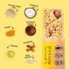 Amazing Lemon Almond Granola Bars | 12 Pack | Gluten, Dairy, & Soy Free | Made in Omaha, NE | The Gourmet Granola view 3