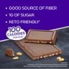 Atkins Endulge, Crunchalicious Bar, 1g Net Carbs, 1g Sugar, Good Source of Fiber, 5 Count (Pack of 8) view 3