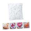 HOLIDYOYO 300pcs Elastic Disposable Bowl Covers Food-grade Plastic Wrap for Dust Protection for Leftovers Picnics Barbecues Fits Container view 4