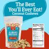 Almond Brothers Roasted Cashews - 2 lb Bag - Hand Crafted Candied Coconut Cashews, Gluten-Free, Non-GMO view 4