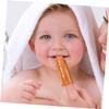 SOESFOUFU Boy Girl Finger Toothbrush Silicone Oral Cleaning Brush for Boy Girl Teething Relief Gums Massage Travel-Friendly Easy to Use for and Toddlers view 4