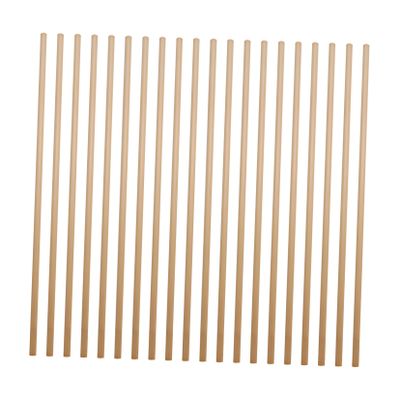 TOBBOMEY 100pcs Disposable Party Drinking Straws Wheat Straws Eco-friendly Safe for Boys and Girls