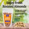 Almond Brothers 2 lb Bag - Hand Crafted Candied Orange Almonds with Cayenne Pepper, Gluten-Free, Non-GMO view 2