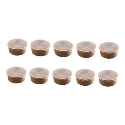 SEWOART 10pcs Disposable Paper Bowls with Lid Heavy-duty Kraft Takeout Containers for Soup Salad and Meal Prep for Restaurants and Parties