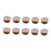 SEWOART 10pcs Disposable Paper Bowls with Lid Heavy-duty Kraft Takeout Containers for Soup Salad and Meal Prep for Restaurants and Parties view 1