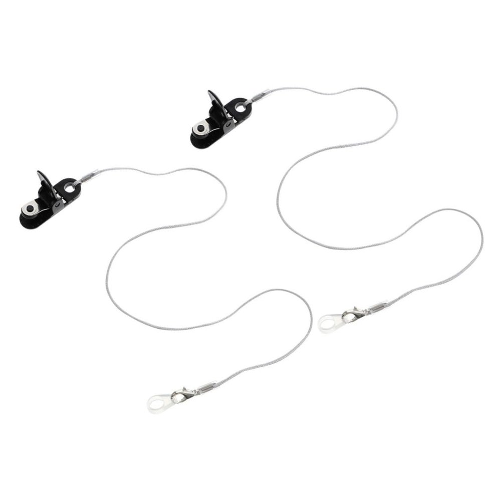 OHPHCALL 2pcs Hearing Aid Clip Holder Lanyard Lost Rope for Seniors Lightweight Design for Travel Convenient Retention Cord for Binaural and Single Ear Use