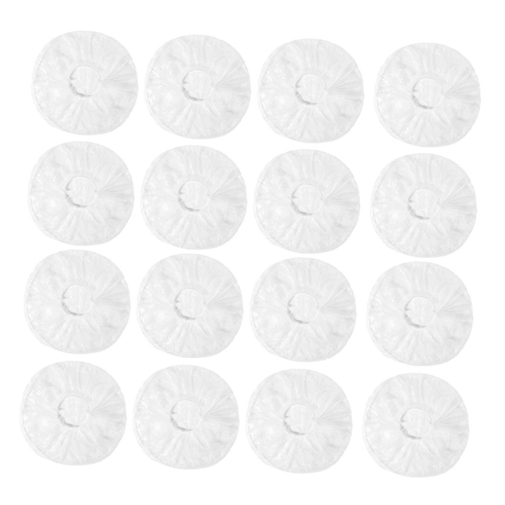 SHOWERORO 200pcs Disposable Elastic Bowl Covers Food Preservation Plastic Wraps Safe Pe Material for Kitchen Use for Storing Leftovers and Meal Prep