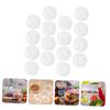 SHOWERORO 200pcs Disposable Elastic Bowl Covers Food Preservation Plastic Wraps Safe Pe Material for Kitchen Use for Storing Leftovers and Meal Prep view 3