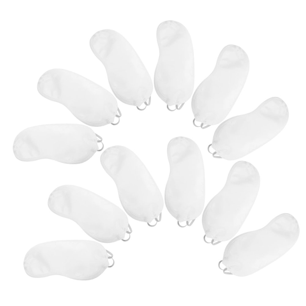 NOLITOY 48pcs Disposable Eye Covers Lightweight Eye Masks for Sleep Travel Gaming Light Blocking for Use Protective Covers