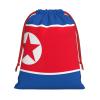 BGSHJVF Korean Flag Print Holiday Drawstring Gift Bags,Christmas Gift Wrapping Sacks Pouches For Xmas Presents Party Favor view 1