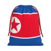 BGSHJVF Korean Flag Print Holiday Drawstring Gift Bags,Christmas Gift Wrapping Sacks Pouches For Xmas Presents Party Favor view 2