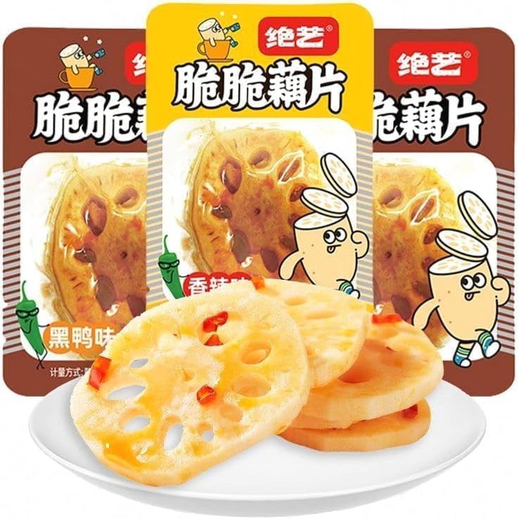 Instant Spicy Crispy Lotus Root Slices, Pickled Vegetables, Spicy and Spicy Strips, Chinese Snacks Gifts, Spicy Snacks, Delicious Side Dishes, Seasoned Dishes (Mixed flavors,20 bags)