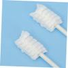 Baluue 30pcs Boy Girl Tongue Cleaners Disposable Oral Care Brushes with Soft Gauze and Paper Sticks for Gentle Oral Hygiene Safe for Use view 4