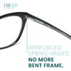 2SeeLife Narrow Cat Eye Reading Glasses for Women SmallMedium Fit, Sturdy Frame, Spring Hinges, Stylish Cateye Readers, Pacific Blue, +1.50 view 4