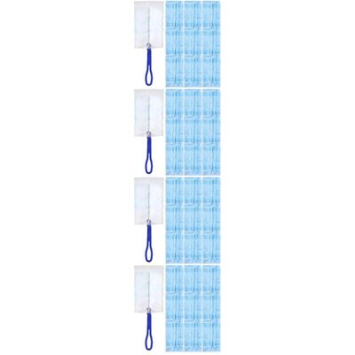 ABOOFAN 4sets Handheld Electrostatic Duster with Replacement Cloths for Efficient Household Cleaning for Furniture Ceiling Fans and Window Blinds Professional Cleaning Supply