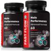 (2 Pack) Fast Flow Pills for Men, Official Fast Flow Formula to Support Male Performance and Stamina, All-Natural Blend to Maintain Health and Energy Levels, Premium FastFlow ME Review (120 Capsules) view 1