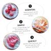 VINTORKY 300pcs Disposable Bowl Covers Elastic Food Preservation Wraps Kitchen Gadget Dust Covers for Bowls Practical Safe and Tasteless Essential Kitchen Accessories view 3